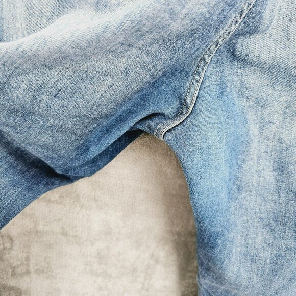 Judy Blue Jeans 22W Medium Wash Bleached Distressed Skinny Fit Stretch High Rise - Picture 9 of 14